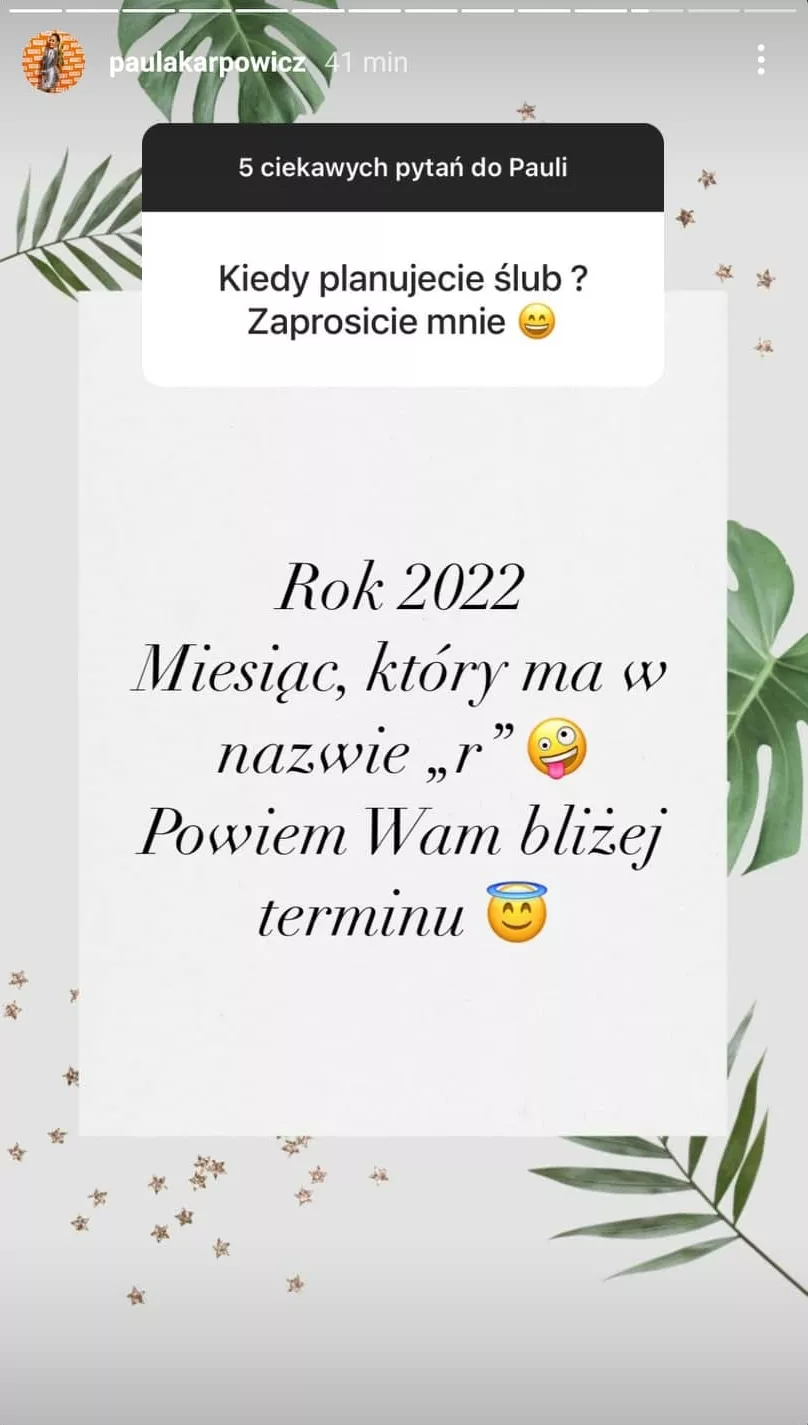 Gwiazda disco polo wyjawiła tajemnicę o ślubie! Paula Karpowicz (Top Girls) wychodzi za mąż?!